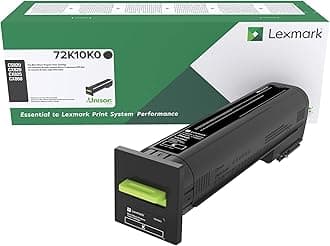 Lexmark 72K10K0 CS820, CX820, CX825, CX860 Black Return Program Cartridge Toner