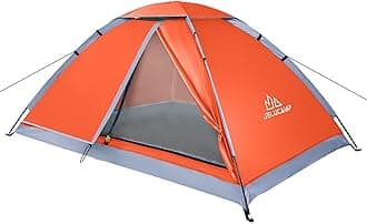 1/2/4/5/6 Person Dome Tents for Camping, Lightweight Portable Backpacking Tent, Small Easy Set Up Outdoor Waterproof Camping Hiking Tent for Adults