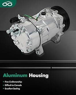 SCITOO Air Conditioner AC Compressor with Clutch Fit For Audi For TT/For TT Quattro,For Volkswagen For Beetle/For Golf/For Jetta