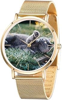 Personalized Customized Wooden Watch with Photo Or Message Double-Side Engraving for Personalized Gift