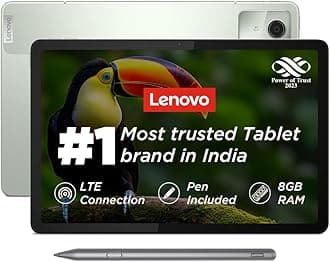 Tab M11 with Pen| 4G (LTE) + Wi-Fi | 8 GB RAM, 128 GB ROM (Expandable Upto 1 TB)| 11 Inch Screen, 90 Hz Refresh Rate| Quad Speaker with Dolby Atmos| 13 MP Rear Camera| Google Kids Space, Green
