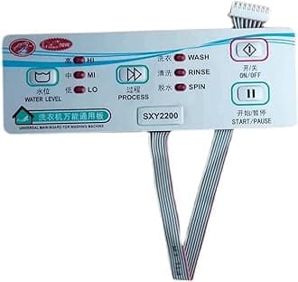 Universal Washer Control Panel Replacement for Automatic Washing Machine Electronic Control Board Repair Part SXY2200