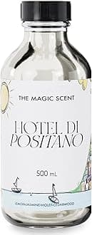 The Magic Scent Hotel Di Positano Hotel Scent Diffuser Oil - Cold-Air & Ultrasonic Fragrance Oil for Diffuser Inspired by Amalfi Coast, Italy - Essential Oils for Diffusers Aromatherapy (500 ml)