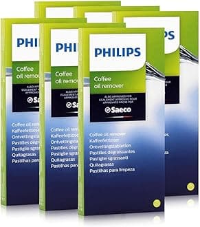 Philips Saeco CA6704/10 Coffee Fat Remover 6 Tablets of 1.6 g (Pack of 6)