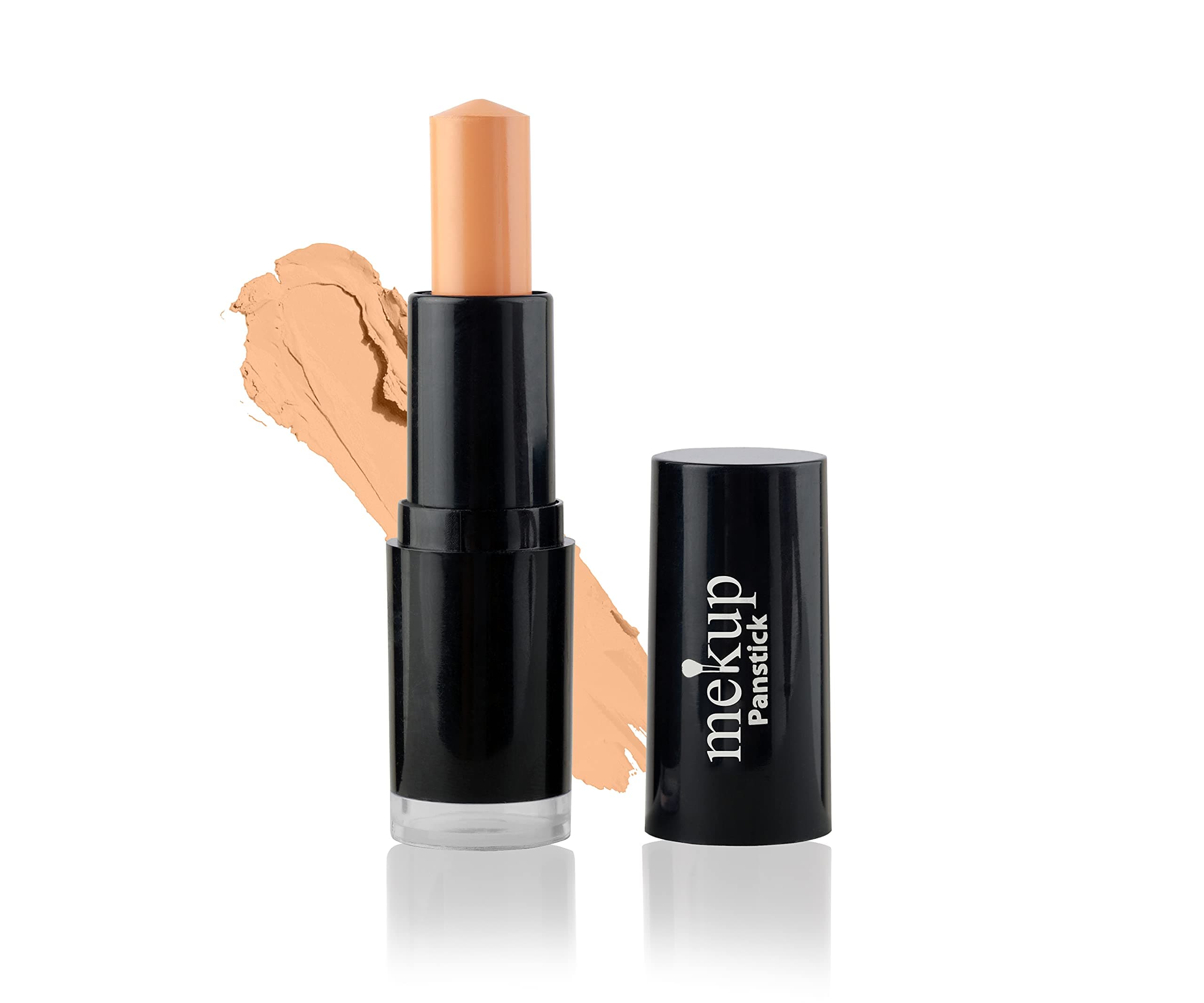 X O T I C A M E K U P Mekup Panstick Foundation Base Waterproof Concealer for Smooth Matte Finish-Pack of 3 (Caramel)