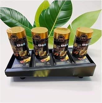 V12 Korea Black Ginseng Extract Cordyceps Reishi Mushroom 960g (240g <680kcal> × 4ea) Immune Support, Energy Booster, Fatigue Recovery, Mental Performance.