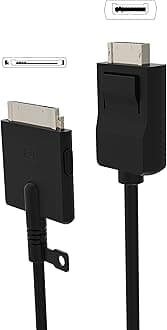 One Invisible Connection Cable BN39-02687A for TV Neo QLED 8K Smart TV Model QN95A, QN700A, QN800A, QN900A, 1FT(30CM), Black, NOT fit TV Frame TV