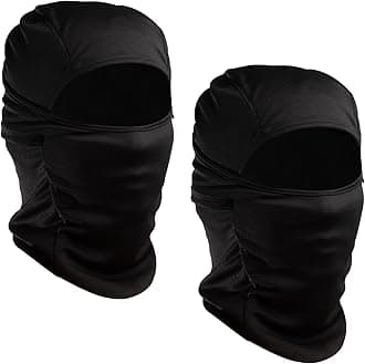Boldfit face mask for bikers full face mask for bikers helmet head cover balaclava for men bike riding & biker head cover for helmet for men Balaclava for adult Black Masks for Bike Riding - Black