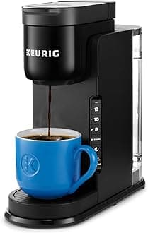 Keurig K-Express Single Serve K-Cup Pod Coffee Maker, 3 Brew Sizes, Strong Button Feature, 42oz Removable Reservoir, Black