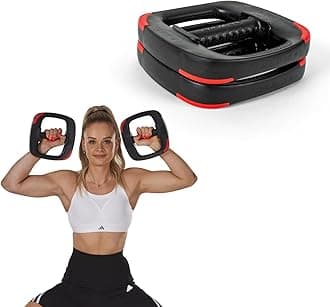 Dual Purpose Ergonomic Exercise Weight Plates for Total Body Workouts