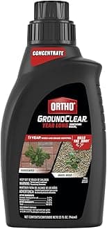 Ortho GroundClear Year Long Vegetation Killer2 Concentrate, Kills and Prevents Weeds Up to 12 Months, 32 fl. oz.