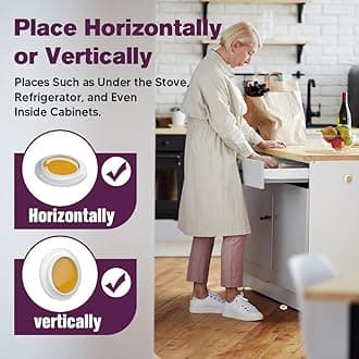 KsopoG Roach Repellent Indoor Pet Safe, Cockroach Repellent Indoor, Natural Cockroach Repellent for Home, Get Rid of Roaches, Effectively Keep Roaches Away, Roach Control for Indoor - 8 Count