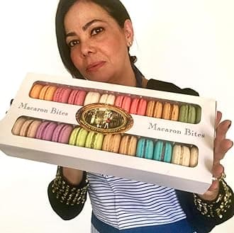 French Macarons Gift Box - 24 Assorted Flavors, Freshly Baked European Macaron Cookies | Premium Variety Pack, Fine Dessert Treats, Birthday, Holiday, Mother's Day, Valentine's Day Gifts | Gourmet Macaroons, Luxury French Pastries, Exquisite Confectionery, Perfect for Parties, Weddings, Corporate Gifts