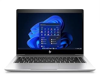 HP EliteBook 840 G6 14" FHD Business Laptop Computer, 8th Gen Intel Core i5-8365U, 16GB DDR4 RAM, 512GB SSD, Fingerprint, Backlit Keyboard, HDMI, Windows 11 Pro (Renewed)
