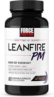 LeanFire PM Weight Loss Pills for Women & Men, Fat Burner & Overnight Weight Loss Pills to Burn Fat, Boost Metabolism, Improve Sleep, Powerful Formula for Incredible Results, 60 Capsules