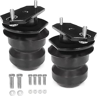 2Pcs Rubber Cushion Suspension Kit for Toyota 4Runner, Land Cruiser 100/120 and GX460 GX470 LX470 Pickup Trucks OEM Replace ABSTORSEQ Car Rear Rubber Helper Springs Kit (7X1265)