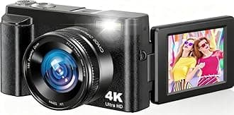 Digital Camera, Teens Adults Compact Digital Camera for Travel, Vlogging Camera for Photography