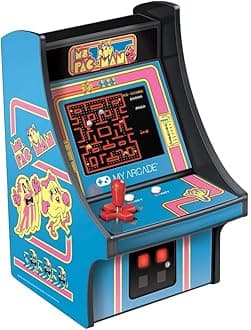 MyArcade 6.75インチ レトロ MS. パックマン ミニゲーム イエロー DGUNL-3230