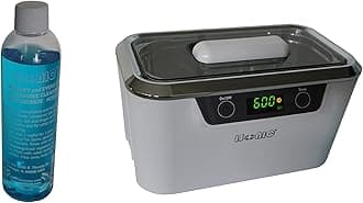 iSonic® Ultrasonic Jewelry Cleaner DS300 with Cleaning Solution Concentrate CSGJ01, 110V