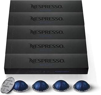 Nespresso VertuoLine Espresso, Diavolitto, 50 Count