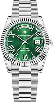 Pagani Design DD36 Men's Watches Luxury Automatic Watch Men AR Sapphire Glass Mechanical Wristwatch Men 10Bar ST16 Movement