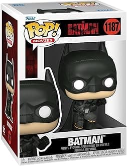 Funko Pop! Movies: DC the Batman - Batman - Collectable Vinyl Figure - Gift Idea - Official Merchandise - Toys for Kids & Adults - Movies Fans - Model Figure for Collectors and Display