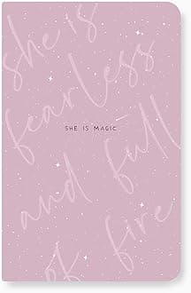 Factor Notes 160-Pages 90 GSM Ruled Notebook, A5 Size, Pink