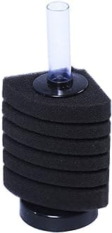 Aquarium Bio Corner Sponge Filter, for Breeding Shrimp Nano Fish Tank, up to 15Gal