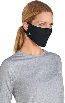 UV Face Mask with Shapeable Nose Wire - UPF 50+ Sun Protection - Blackburn