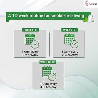 Nixit Nicotine Gum | 2mg | Pack of 3 (30 Count)| 10 Gums each pack | Frost Mint | Sugar Free | Helps Quit Smoking in 12 weeks | WHO Approved Therapy | Aids in Smoking Cessation