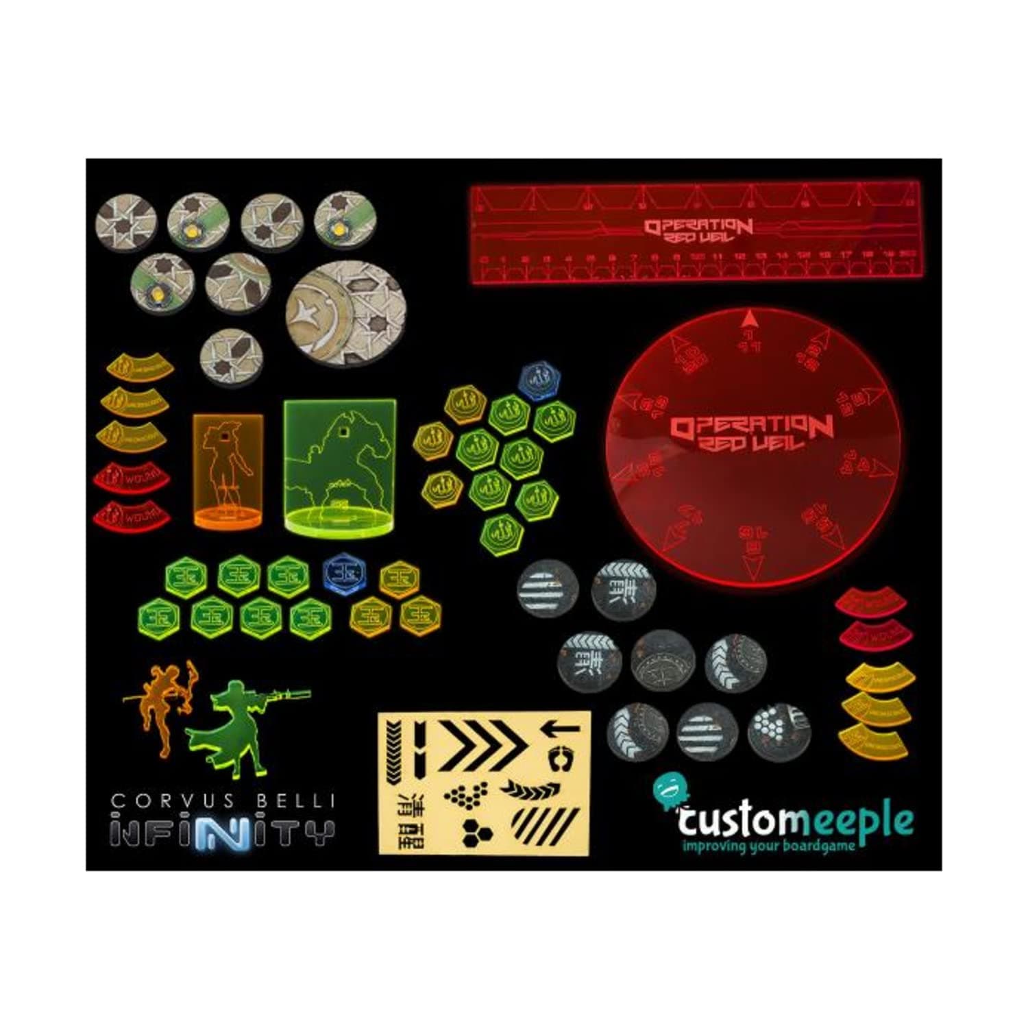 Operation Red Veil Deluxe Token Pack