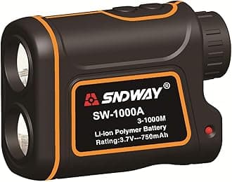 SNDWAY 1000m Laser Distance Meter Telescope Golf Laser Rangefinder Monocular HT