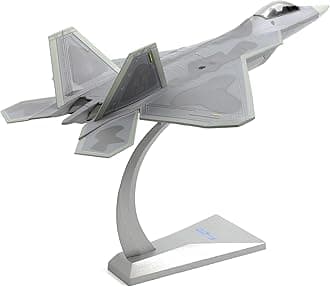 NUOTIE 1/72 F-22 raptor model diecast Airplane Model Military Plane Fighter for collections and gifts (AK 093)