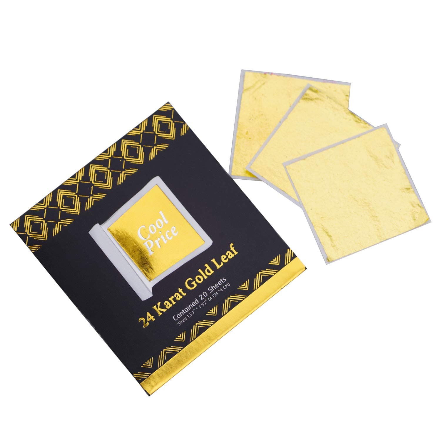 Cool Price Gold Leaf 20 Sheets Per Pack (1Pack)