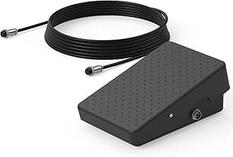 YESWELDER TIG Welding Foot Pedal Amp Control Pedal, Compatible with TIG-200P AC/DC and other machines with 5-pin torch controls