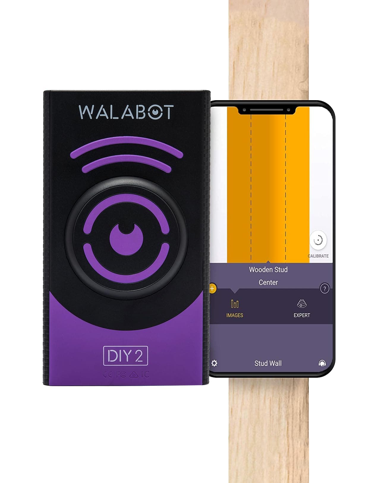 WALABOT DIY 2 - Advanced Stud Finder and Wall Scanner for Android & iOS Smartphones