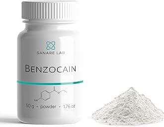 Sanare Benzocain Powder 99% Purity 50 Grams