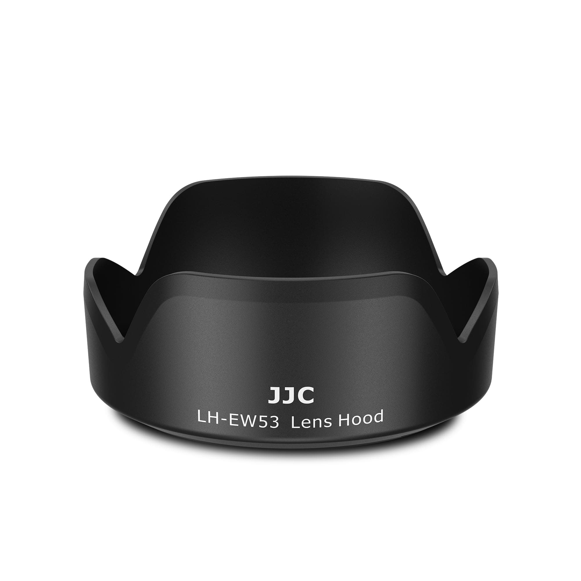 JJC Camera Lens Hood Shade for Canon EF-M 15-45mm f/3.5-6.3 is STM & RF-S 18-45mm f/4.5-6.3 is STM Lens on Canon EOS R100 R50 M50 M50 Mark II M5 M6 M6 Mark II M200 M100 Replaces Canon EW-53 Hood