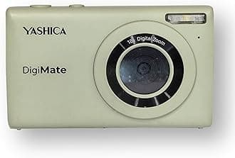 Yashica DigiMate 4K Digital Camera - 18x Zoom Micro SD Card Support Mint Green