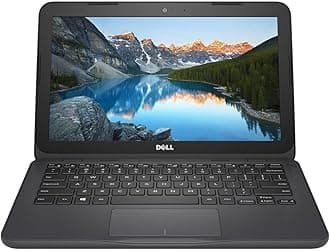 Dell (Refurbished) Chromebook 3180 Business Laptop | Intel Celeron N3060 Dual Core CPU | 4GB DDR3 RAM | 16GB SATA HDD |11.6 inch Display | CHROME OS