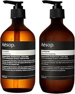 Aesop Shampoo & Conditioner | 500ml/16.9 Fl oz | Paraben-Free, Cruelty-Free & Vegan