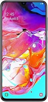 Samsung Galaxy A70 Dual-SIM 128GB 6.7-Inch FHD+ Android 9 Pie UK Version Smartphone - Black, (UK Version)