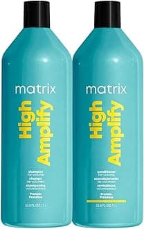 High Amplify Volumizing Shampoo & Conditioner Set - Instant Lift, Lasting Volume & Strengthening, Silicone-Free, For Fine, Thin & Limp Hair, Salon Professional