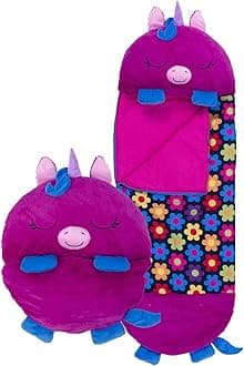 High Street TVHappy Nappers Sleeping Bags For Girls And Boys - Large & Medium Character Sleeping Bags And Play Pillows