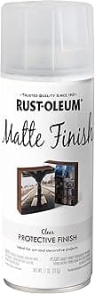 Rust-Oleum 267028 Specialty Matte Finish Spray, 11 Fl Oz (Pack of 1), Clear, 128