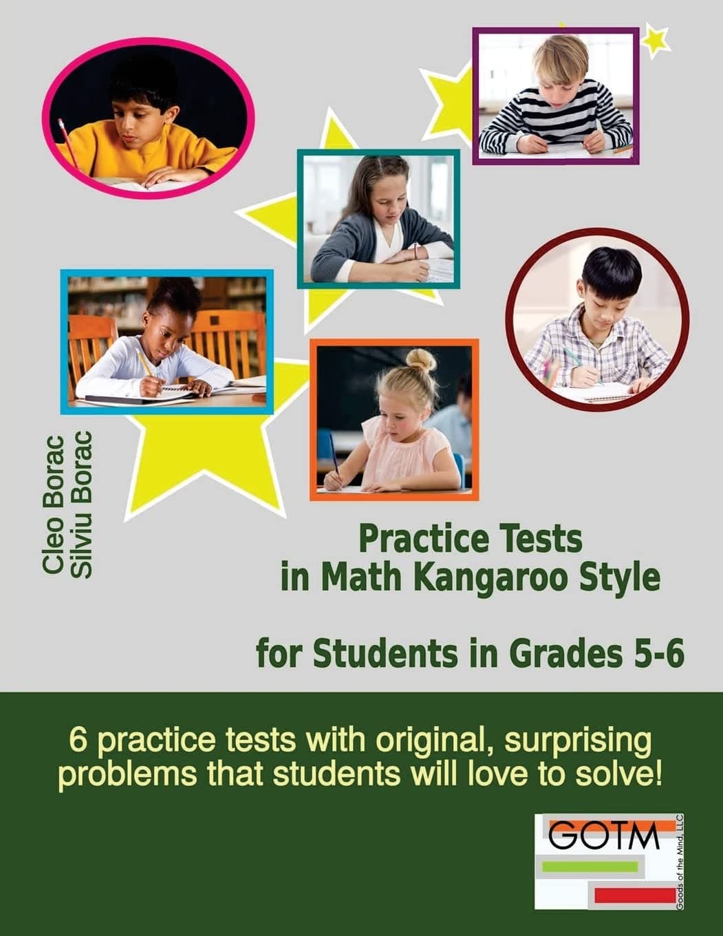 Practice Tests in Math Kangaroo Style for Students in Grades 5-6: Volume 3 (Math Challenges for Gifted Students)
