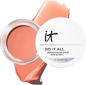 Do It All Serum Color Balm Sun Cream Blush & Bronzer, Blendable & Buildable, Lift, Reshape, All-Over Color, 24HR Hydration, Hyaluronic Acid, Peptides & Vitamin E - 0.63 oz