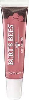 Lip Care, Moisturizing Lip Shine for Women, 100% Natural, Blush, 0.5 Oz