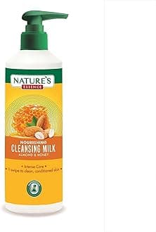 Nature's Essence -Nourishing Cleansing Milk Almond & Honey 400ml - For make up removal