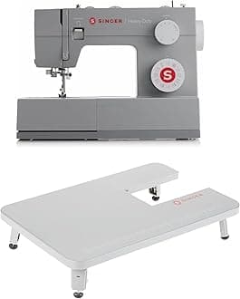 SINGER | Heavy Duty 4432 Sewing Machine with Heavy Duty Extension Table